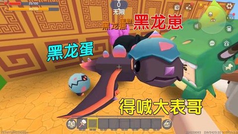 迷你世界黑龙蛋怎么得