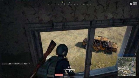 绝地求生怎么打破窗户