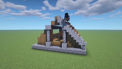 我的世界怎么盖城堡