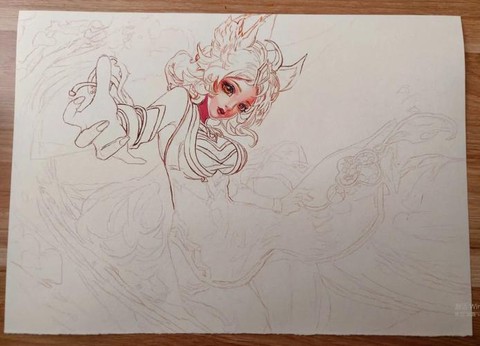 王者荣耀妲己怎么画[图2]