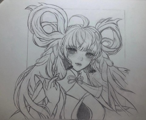 王者荣耀孙尚香怎么画[图1]